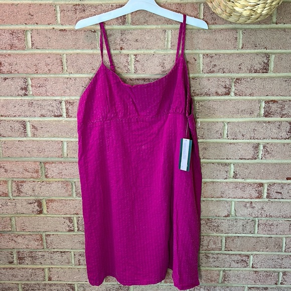 NEW Wild Fable Plumb Purple Spaghetti Strap Dress - Picture 3 of 6
